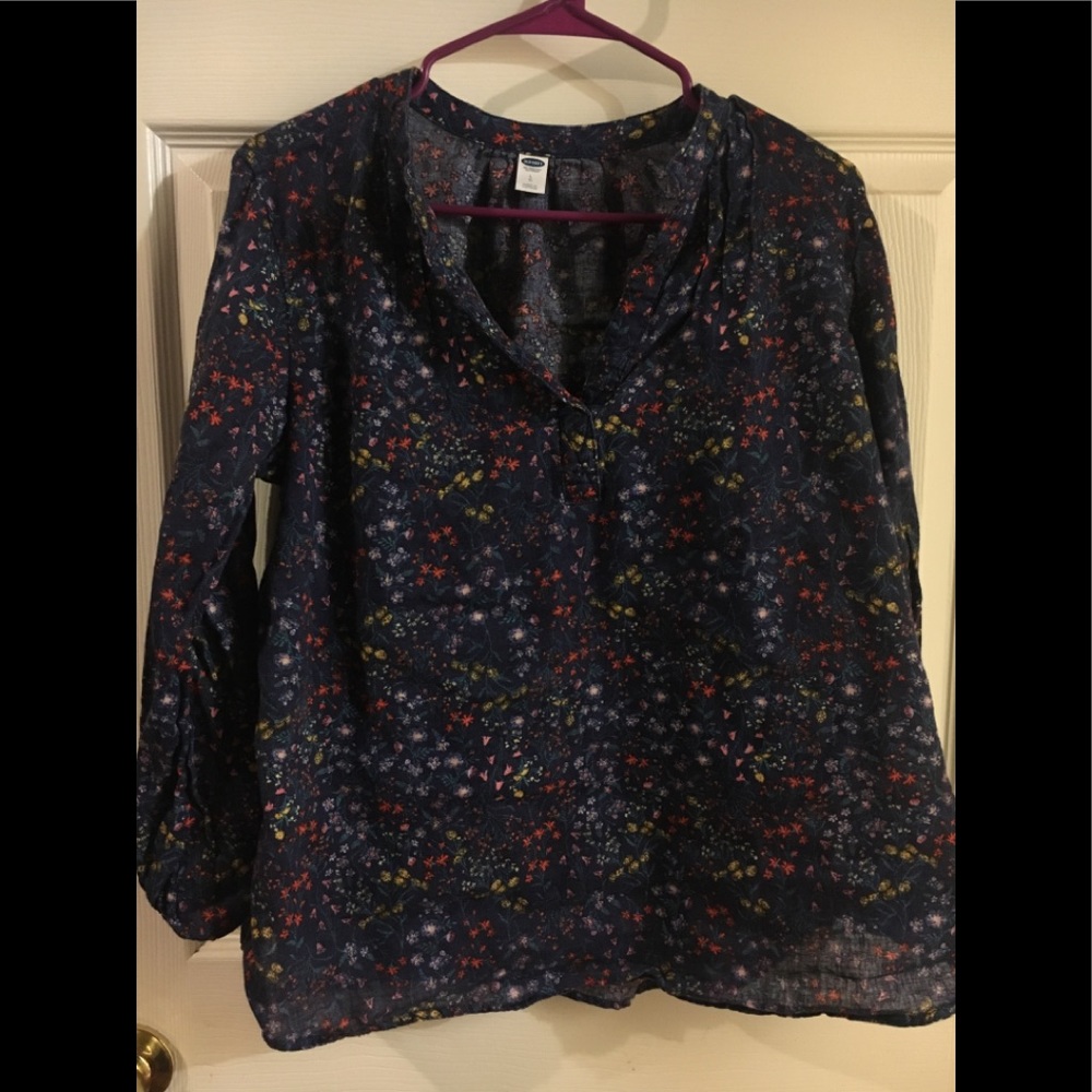 Old Navy Floral Print Top